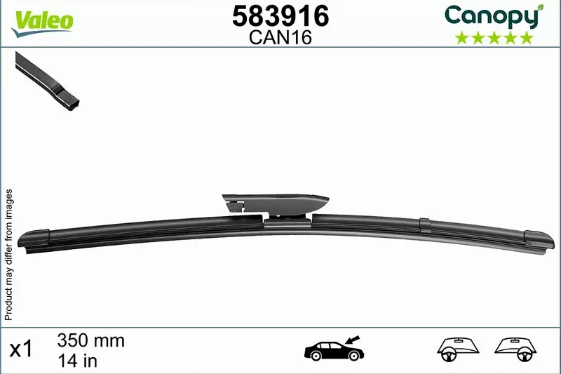 VALEO CANOPY WYCIERACZKI EKO RENAULT CAPTUR 