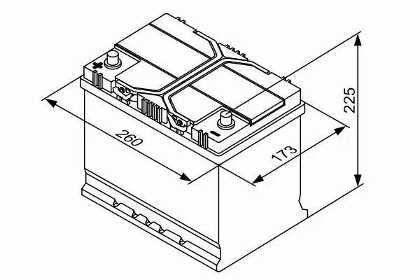 BOSCH SILVER S4 AKUMULATOR 70AH 630A L+ 