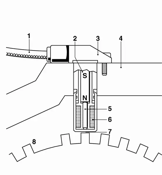 BOSCH CZUJNIK POŁOŻENIA WAŁU 0 261 210 104 