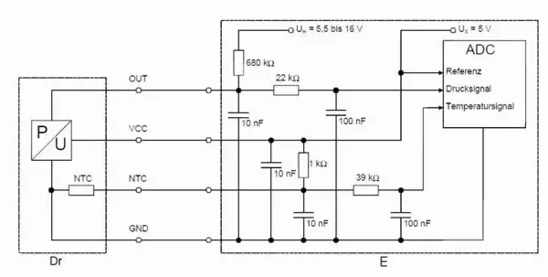 BOSCH CZUJNIK TEMPERATURY 0 261 230 249 