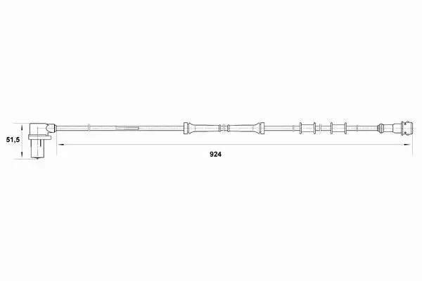 BOSCH CZUJNIK ABS 0 265 006 223 