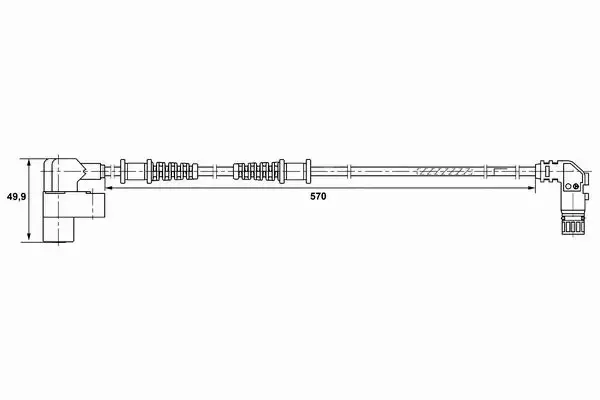 BOSCH CZUJNIK ABS 0 265 006 368 