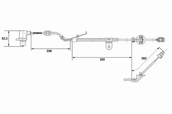 BOSCH CZUJNIK ABS 0 265 006 674 