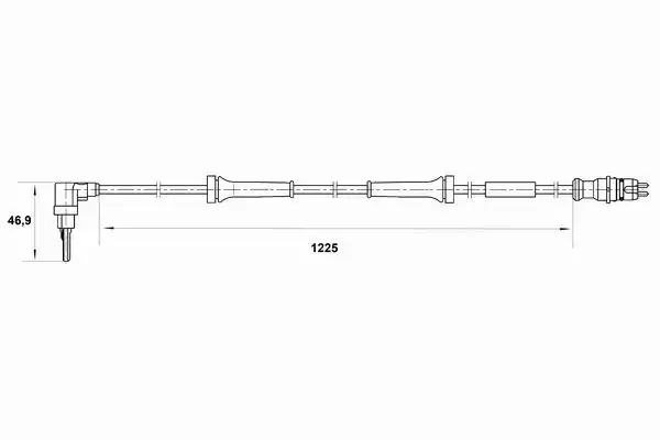 BOSCH CZUJNIK ABS 0 265 007 039 