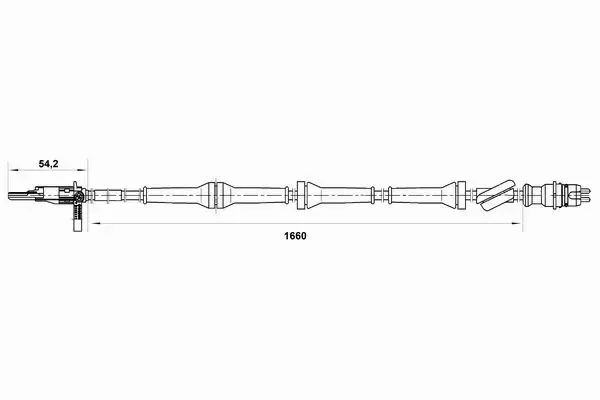 BOSCH CZUJNIK ABS 0 265 007 071 