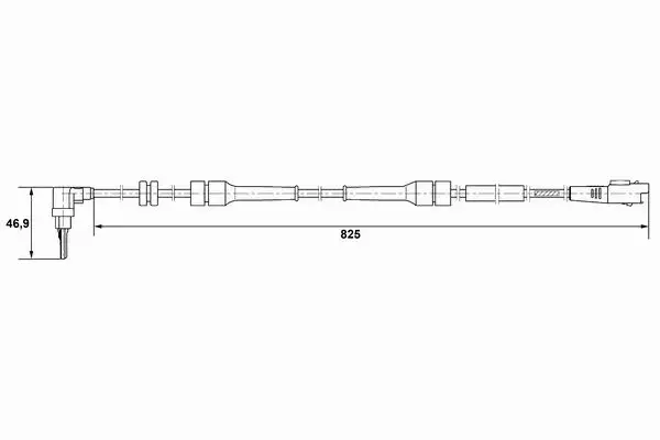 BOSCH CZUJNIK ABS 0 265 007 083 