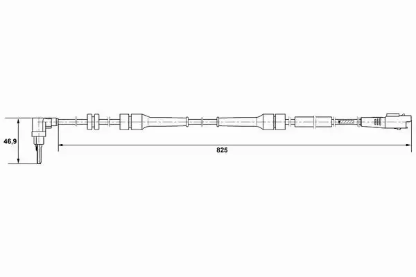 BOSCH CZUJNIK ABS 0 265 007 084 