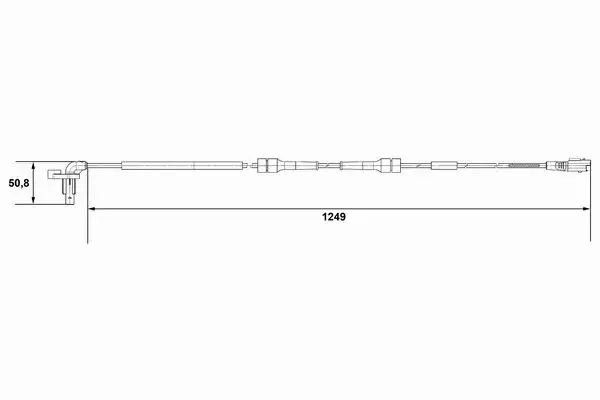 BOSCH CZUJNIK ABS 0 265 007 666 