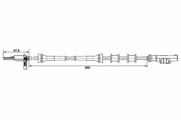 BOSCH CZUJNIK ABS 0 265 007 883 