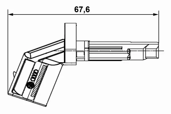 BOSCH CZUJNIK ABS 0 265 007 928 