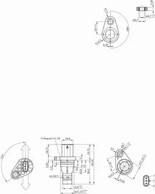 BOSCH CZUJNIK POŁOŻENIA WAŁU 0 281 006 101 