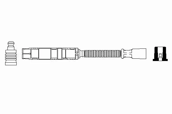 BOSCH PRZEWODY ZAPŁONOWE 0 356 912 948 