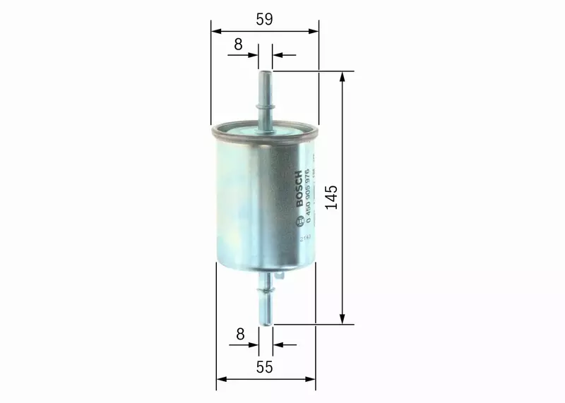 BOSCH FILTR PALIWA 0 450 905 976 