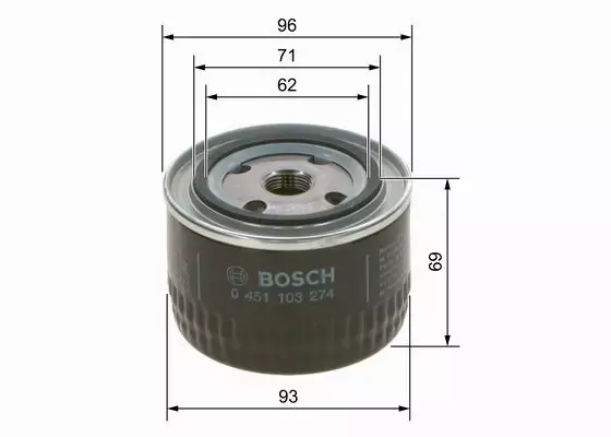 BOSCH FILTR OLEJU 0 451 103 274 