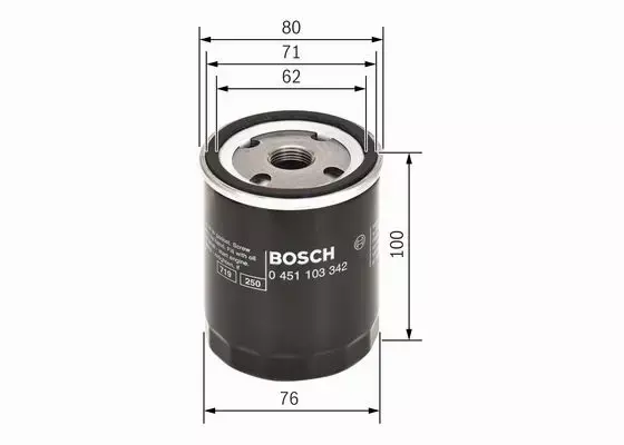 BOSCH FILTR OLEJU 0 451 103 342 