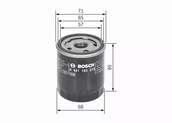 BOSCH FILTR OLEJU 0 451 103 372 