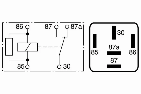 BOSCH PRZEKAŹNIK ELEKTRYCZNY 0 986 332 041 