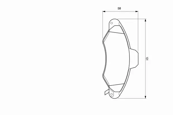 BOSCH KLOCKI HAM FORD ESCORT VII 1.6 16V 1.8D 1.4 