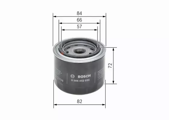 BOSCH FILTR OLEJU 0 986 452 035 