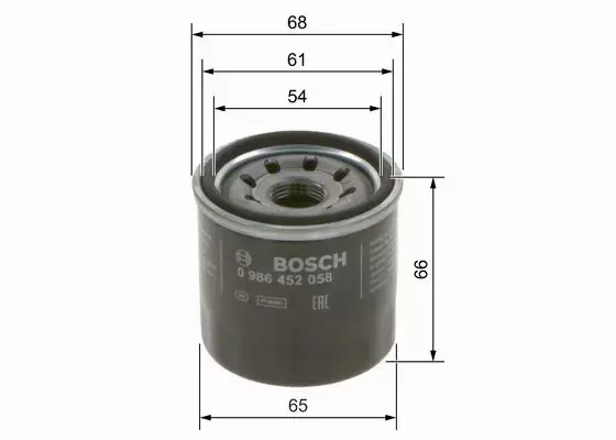 BOSCH FILTR OLEJU 0 986 452 058 