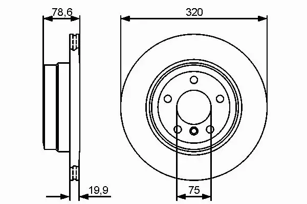 BOSCH TARCZE+KLOCKI PRZÓD+TYŁ BMW X6 E71 F16 348MM 