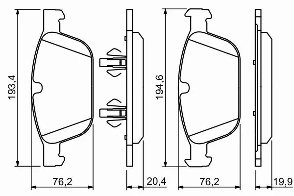 BOSCH TARCZE+KLOCKI PRZÓD VOLVO XC60 328MM 