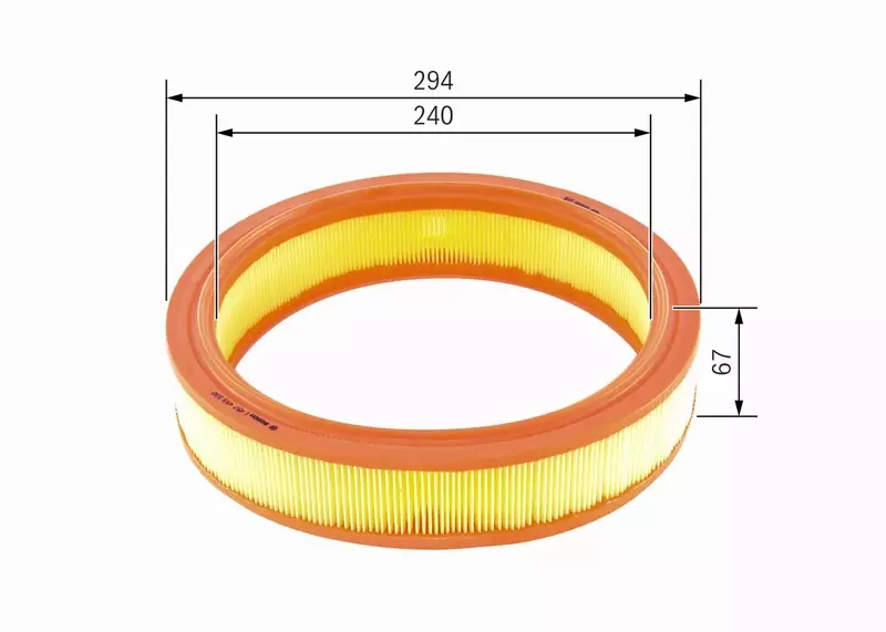 BOSCH FILTR POWIETRZA 1 457 433 330 