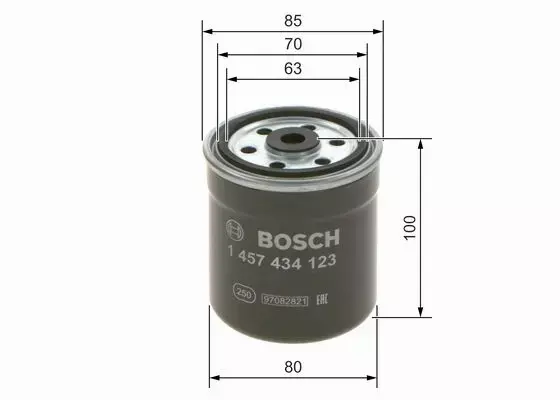 BOSCH FILTR PALIWA 1 457 434 123 