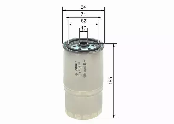 BOSCH ZESTAW FILTRÓW AUDI 80 B4 A4 B5 1.9 TDI 