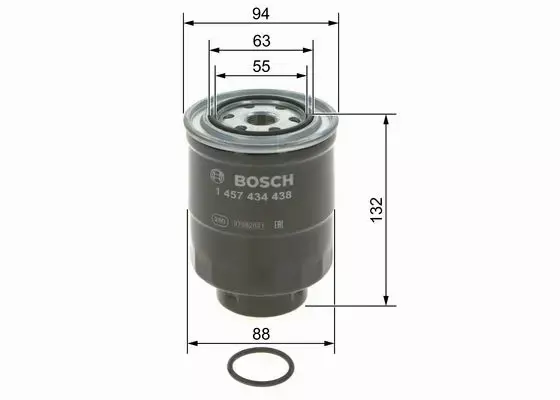 BOSCH ZESTAW FILTRÓW MAZDA 3 BM 1.5D 