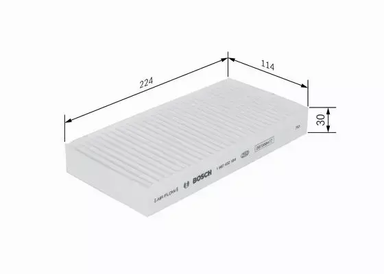 BOSCH FILTR POWIETRZA 1 987 432 184 