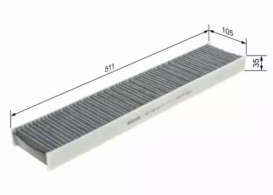 FILTR KAB. Z WĘGLEM BOSCH FORD MONDEO III JAGUAR 