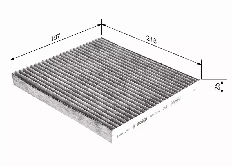 BOSCH FILTR KABINOWY 1 987 432 392 