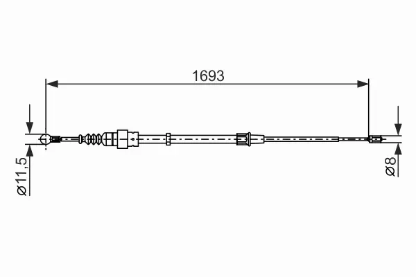 BOSCH LINKA RĘCZNEGO 1 987 477 698 