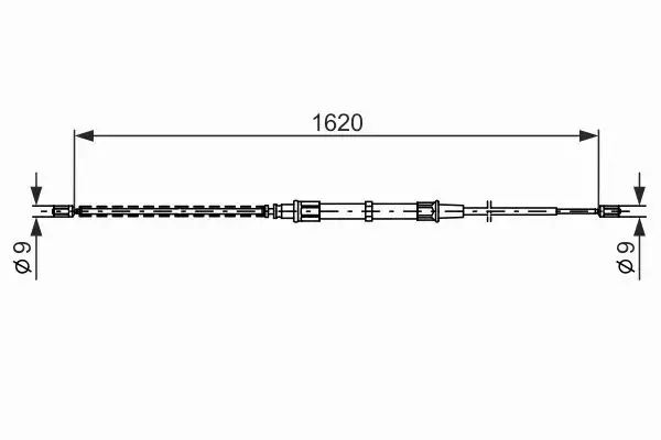 BOSCH LINKA HAMULCOWA 1 987 477 704 