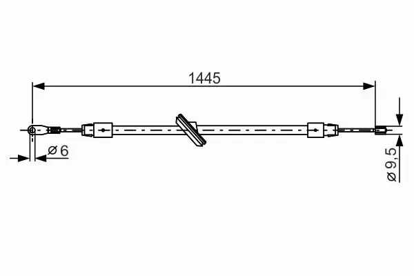 BOSCH LINKA HAMULCOWA 1 987 477 905 