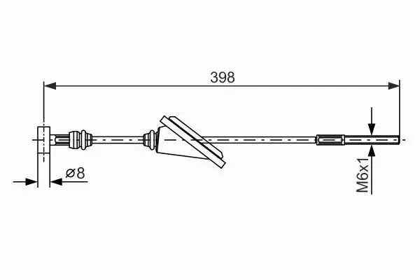 BOSCH LINKA HAMULCOWA 1 987 477 985 