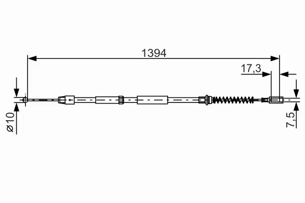 BOSCH LINKA RĘCZNEGO 1 987 482 033 