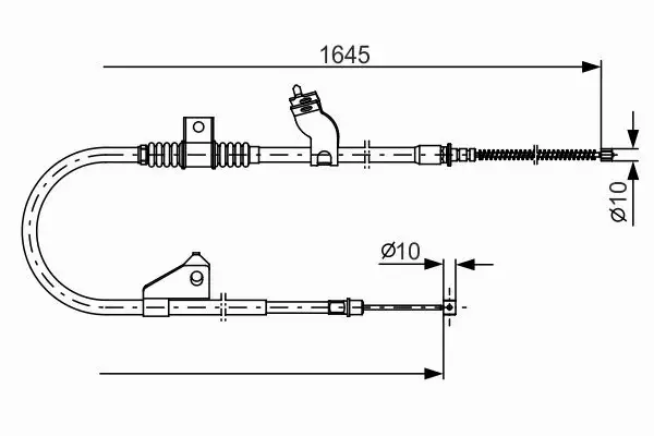 BOSCH LINKA HAMULCA RĘCZNEGO 1 987 482 275 