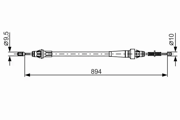 BOSCH LINKA RĘCZNEGO 1 987 482 365 