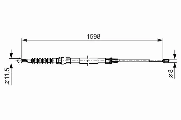 BOSCH LINKA RĘCZNEGO 1 987 482 379 