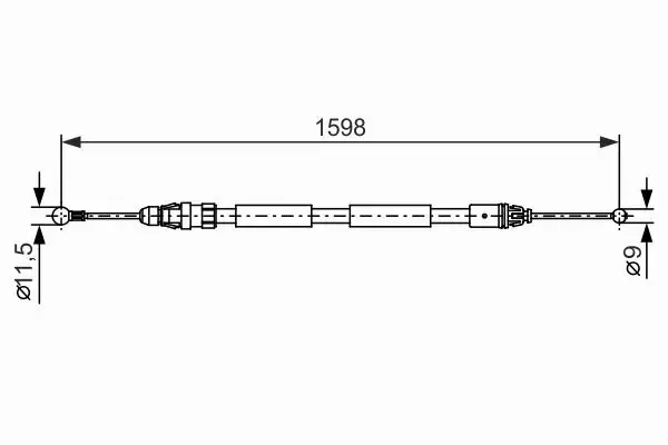 BOSCH LINKA RĘCZNEGO 1 987 482 388 