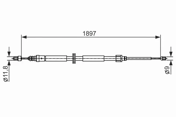 BOSCH LINKA RĘCZNEGO 1 987 482 433 