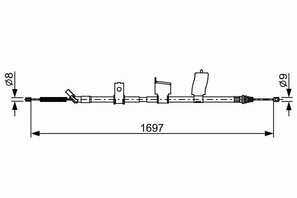 BOSCH LINKA RĘCZNEGO 1 987 482 627 