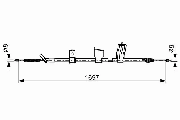 BOSCH LINKA RĘCZNEGO 1 987 482 628 