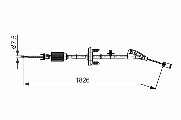 BOSCH LINKA RĘCZNEGO 1 987 482 795 