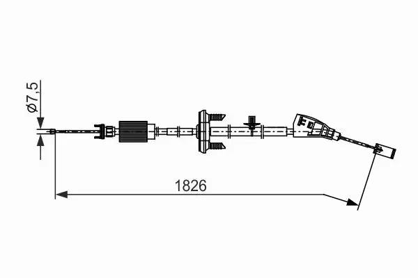 BOSCH LINKA RĘCZNEGO 1 987 482 799 