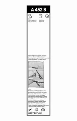 BOSCH WYCIERACZKI AEROTWIN BMW 3 E92 E93 A452S 