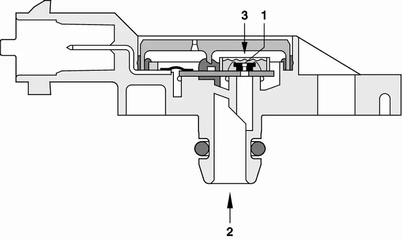 BOSCH CZUJNIK CIŚNIENIA PALIWA 0 261 230 093 