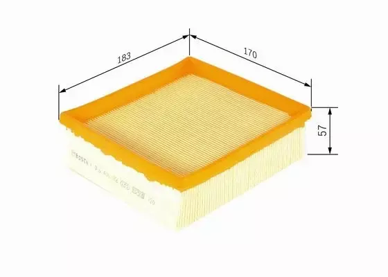 BOSCH FILTR POWIETRZA F 026 400 056 
